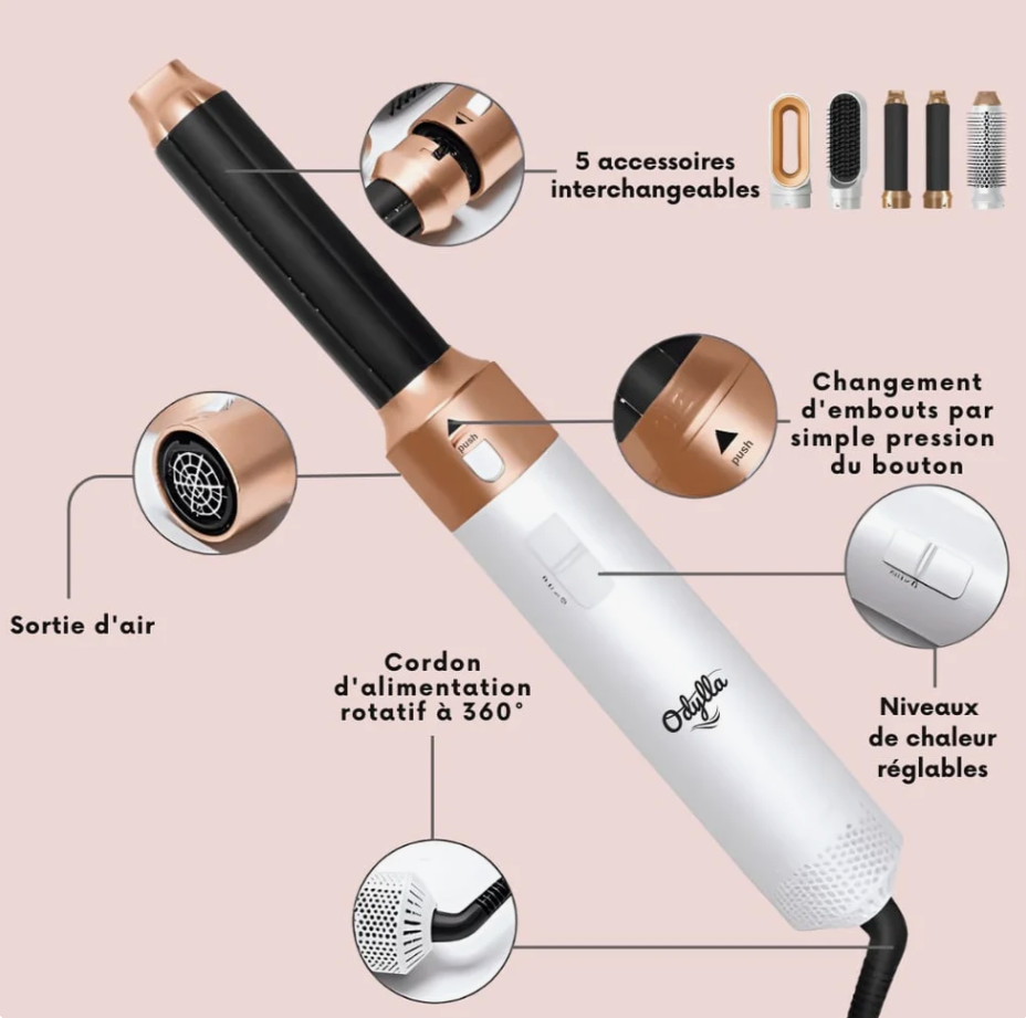 BROSSE SOUFFLANTE 5 EN 1