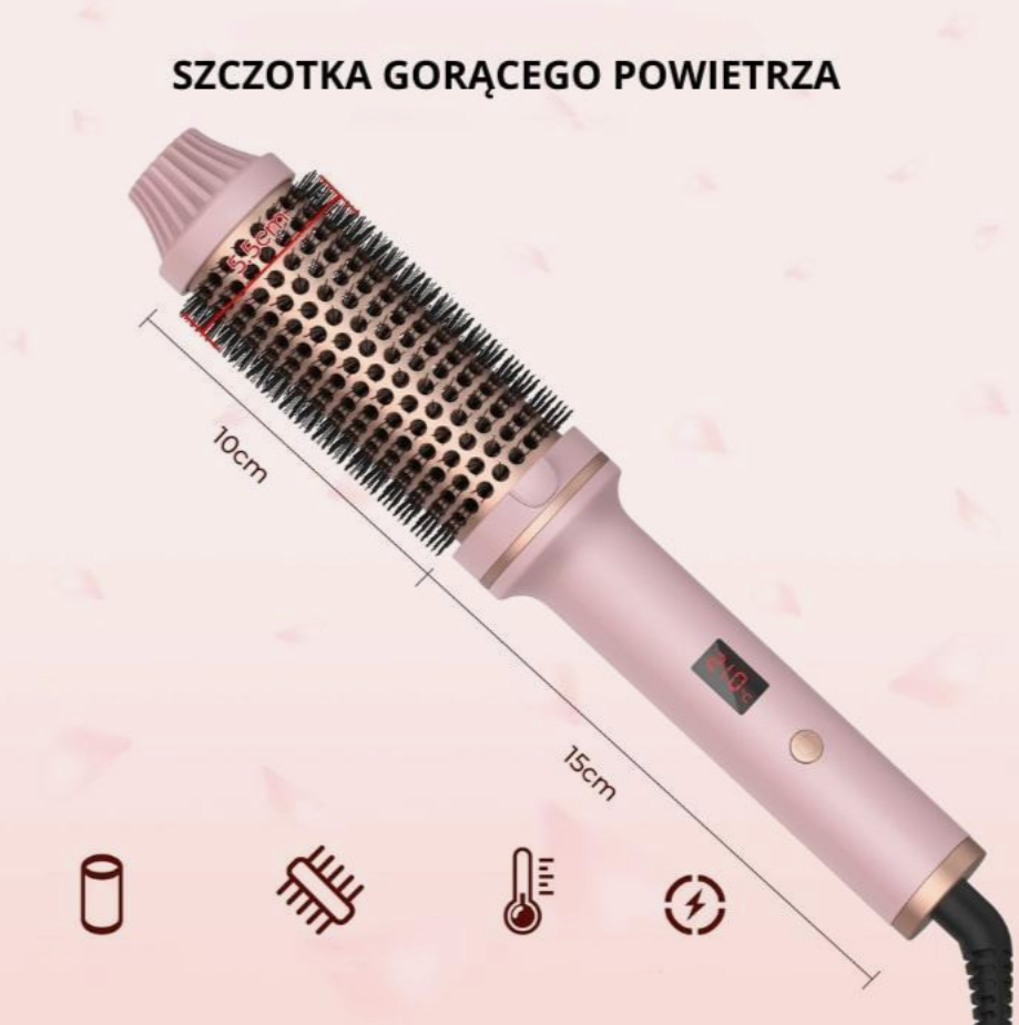 BROSSE À AIR CHAUD