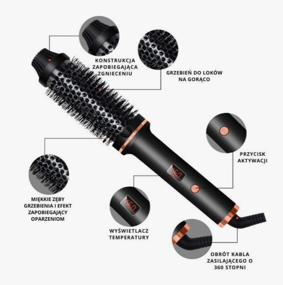 BROSSE À AIR CHAUD