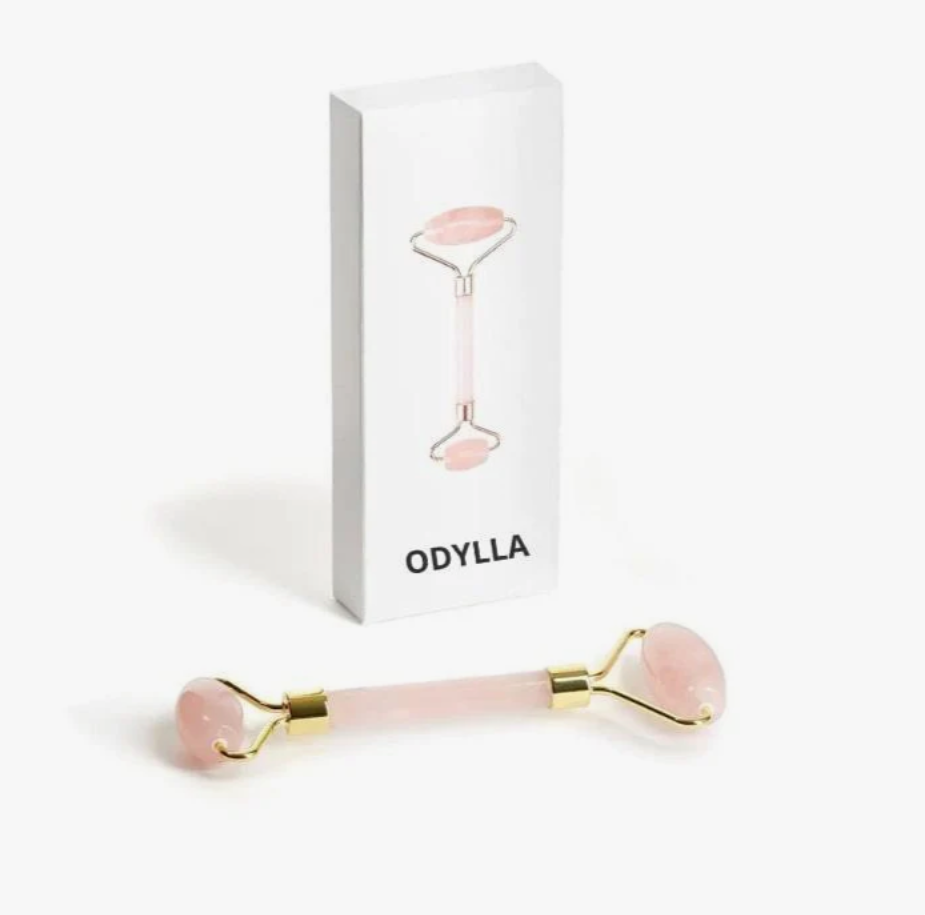 ROULEAU EN PIERRE DE QUARTZ ROSE